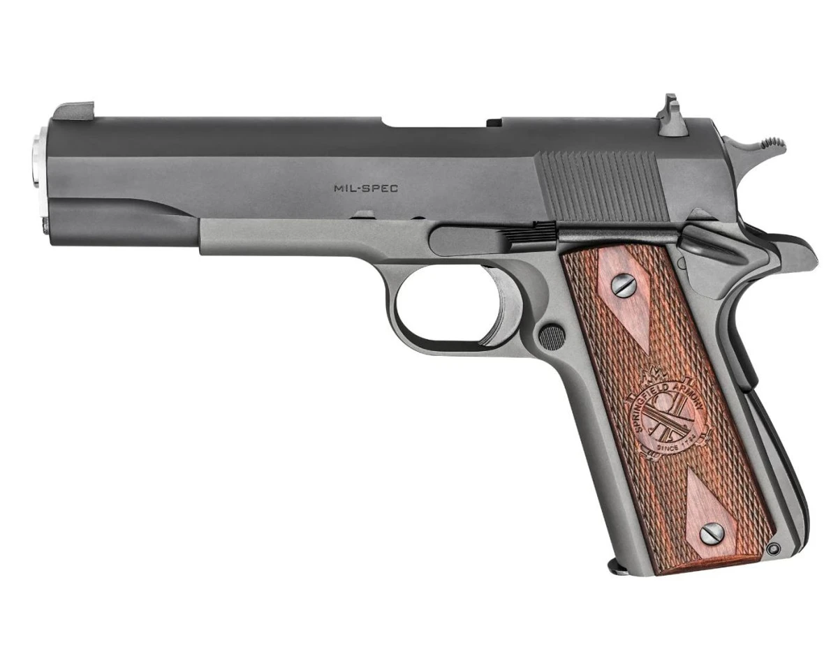 Springfield Armory 1911 Mil-Spec Series Semi Auto Pistol .45 ACP 5 ...