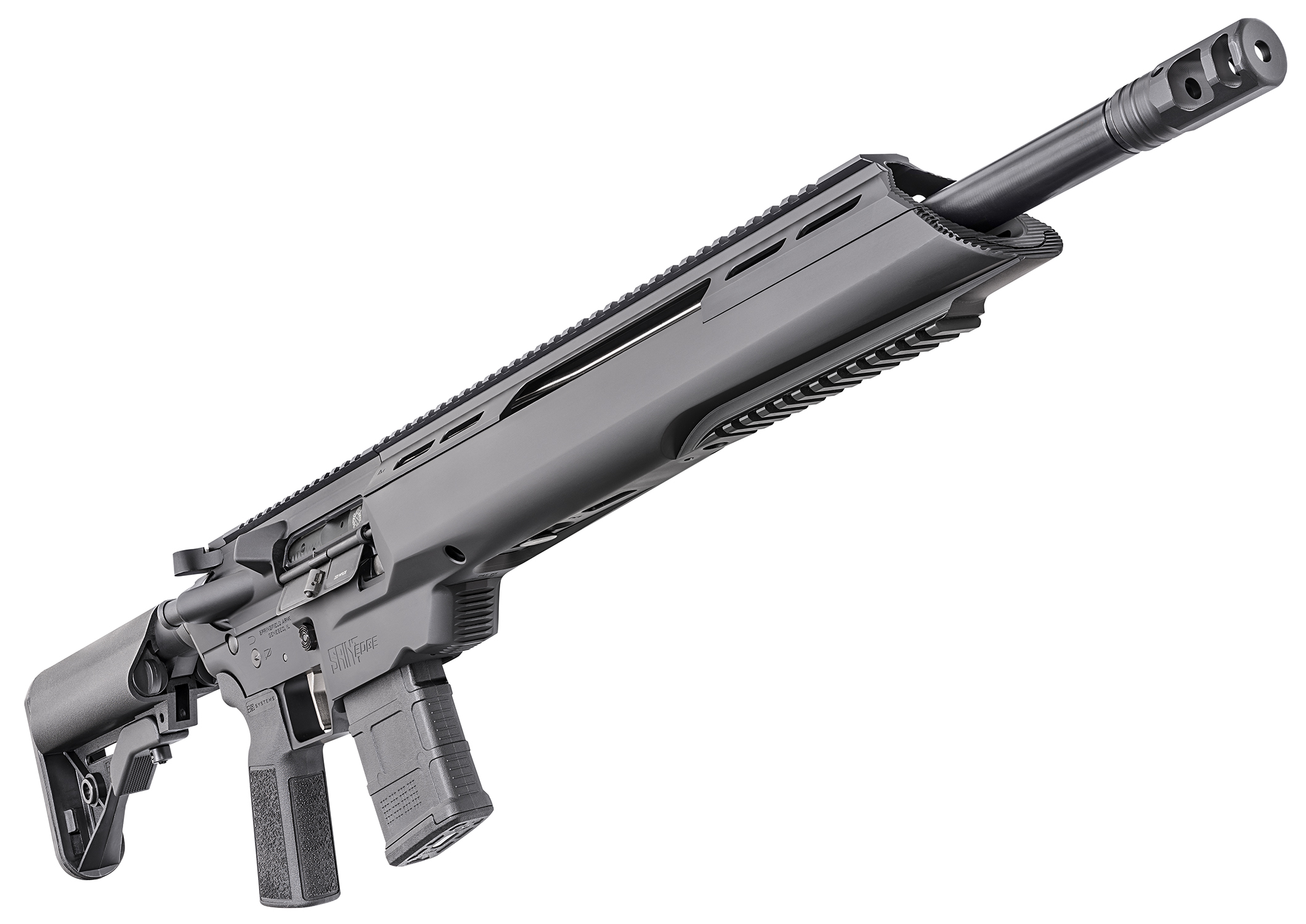springfield-armory-saint-edge-atc-223-wylde-18in-black-semi-automatic-modern-sporting-rifle-101-rounds-STA918223B_RA-up SAINT® Edge ATC .223 AR-15 Rifle - STA918223B - Springfield Armory