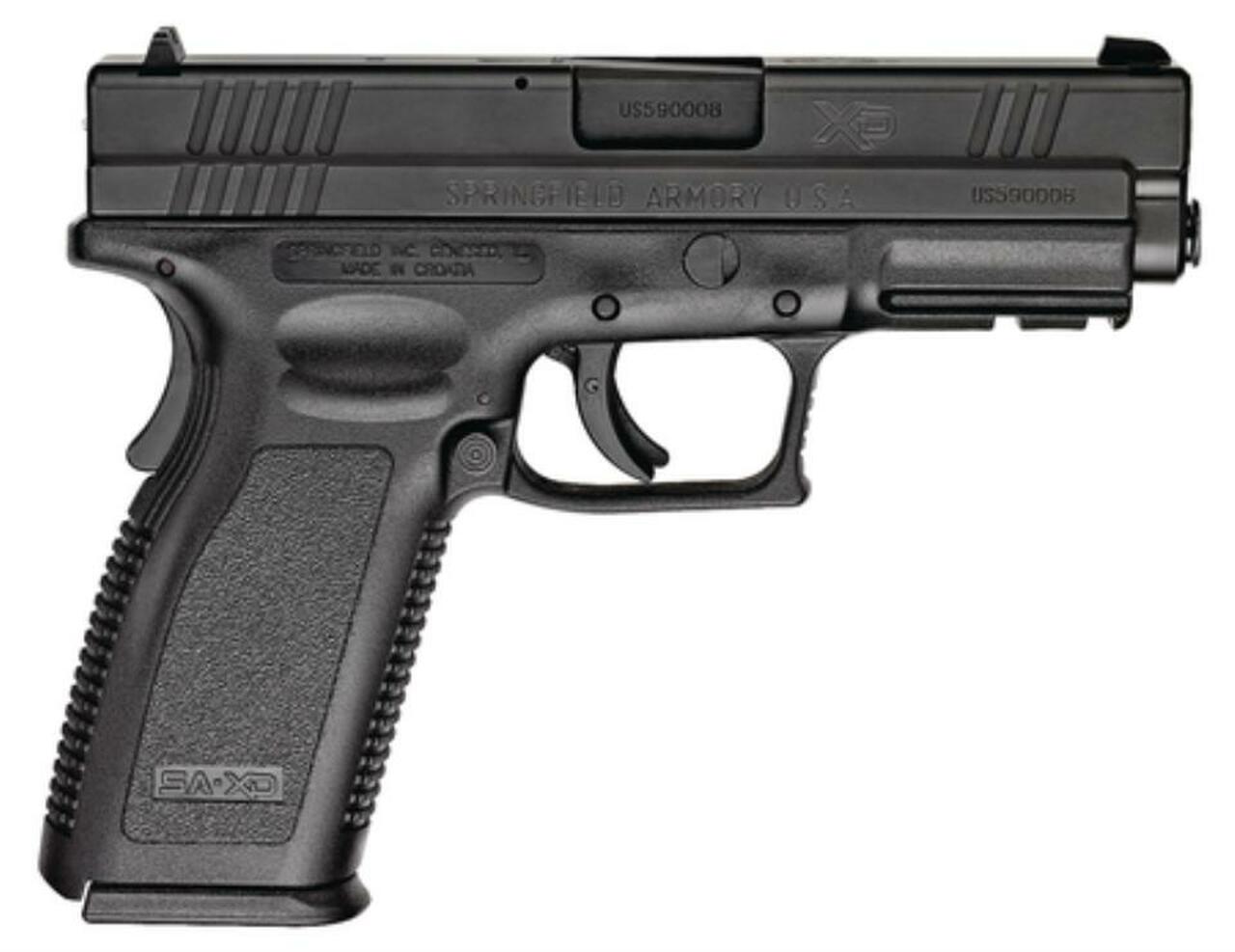 Springfield XD 9mm 4" Black with Trijicon Night Sights Springfield XD 9mm 4" Black with Trijicon Night Sights