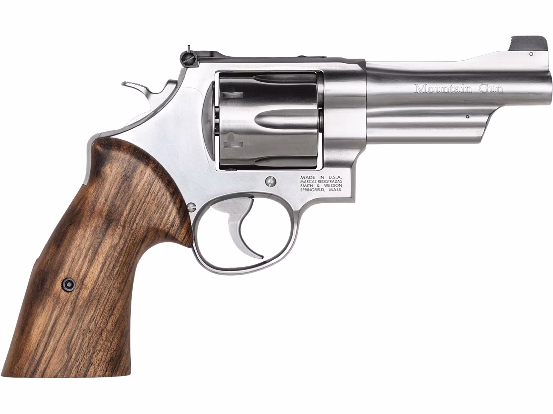 Smith & Wesson 629 Mountain Gun 44 Remington Mag Revolver 4 Brushed SS