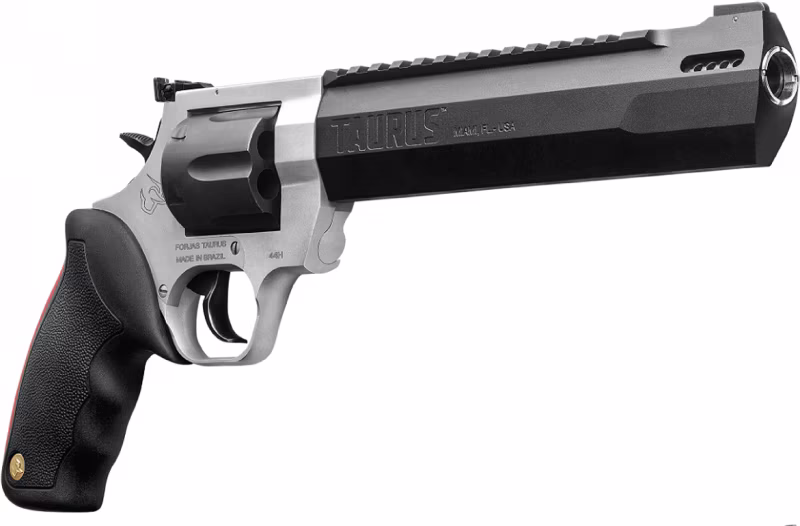 Taurus 2440085RHDLX 44MG Ragin Hunter 8 3/8 2TN w/CASE Revolver