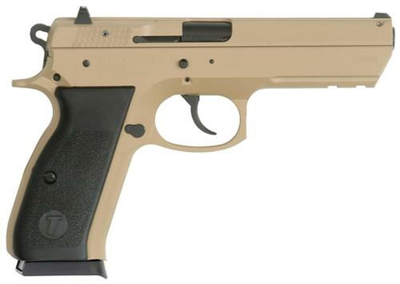 TriStar T-120 9mm Pistol - Desert Sand Cerakote TriStar T-120 9mm Pistol - Desert Sand Cerakote