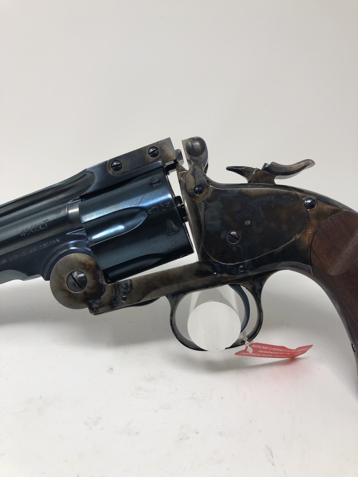 uberti-1875-no-3-top-break-blued-case-7-45-colt-2N New UBERTI S&W 1875 SCHOFIELD No. 3 TOP BREAK – 7″ BARREL 45LC – FORGED ...