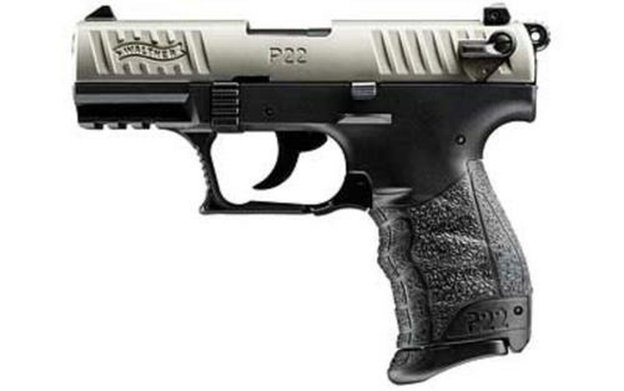 Walther P22 .22 L.R. CA Nickel 10 Round
