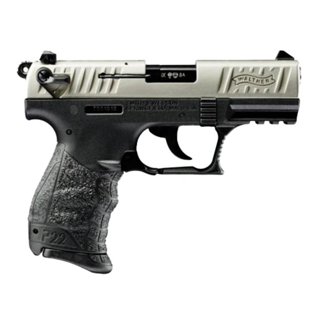 walther-p22q-nickel-22-lr-3-42-barrel-10-rounds-ms-walther-p22-nickel_620x620fill_ffffff Pistola Walther P22 Nickel Calibre .22 LR 10 Tiros 3,42" | Nordens