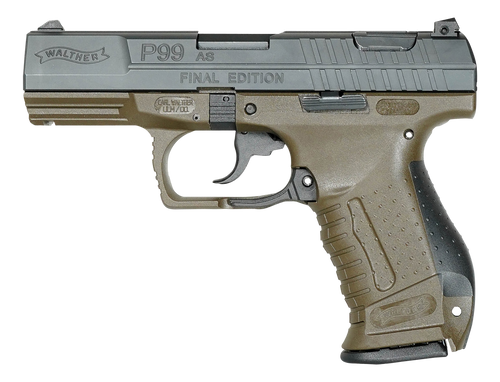 Walther P99 AS 9mm 10rd Olive Drab Green