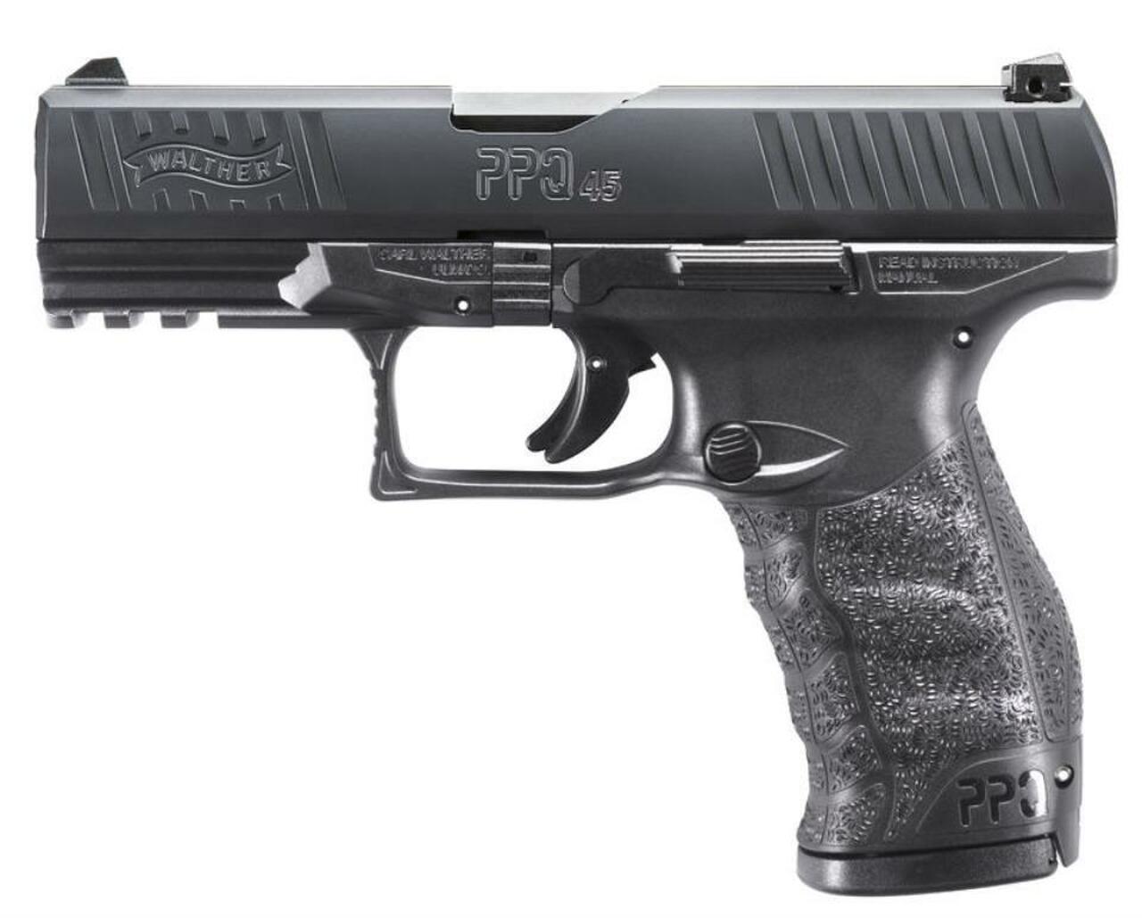 Walther PPQ M2 45 ACP 4" Barrel Black 12 Rd Mags