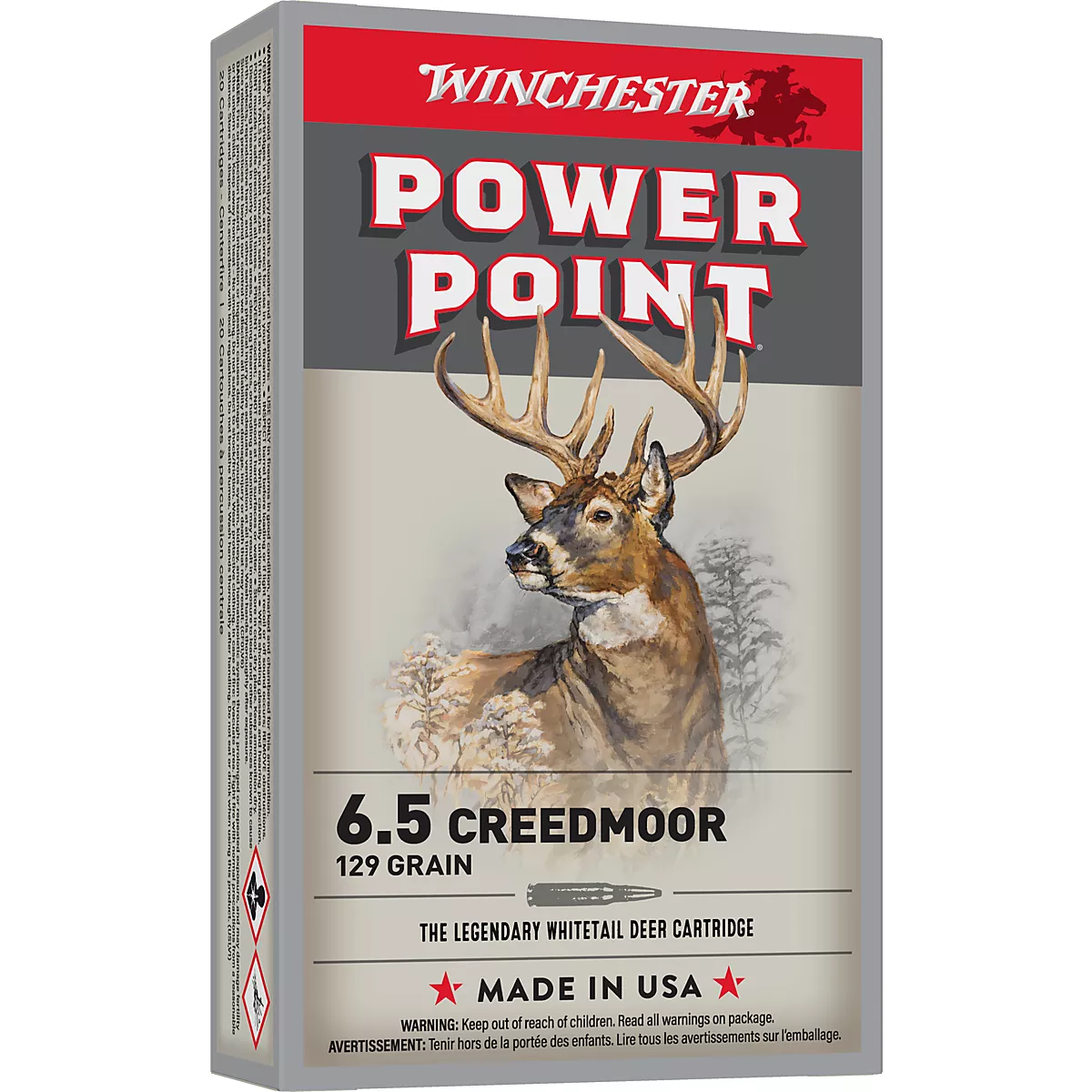 Winchester Super X 6.5mm Creedmoor 129-Grain Centerfire Rifle ...