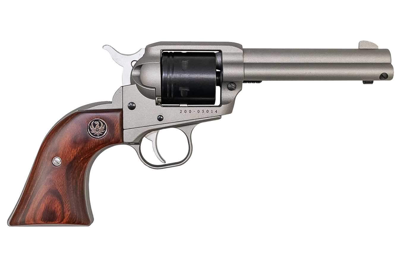 wrangler-handguns-revolver-5-2006-2 Ruger Wrangler 22LR Single-Action Revolver with Silver Cerakote Finish ...