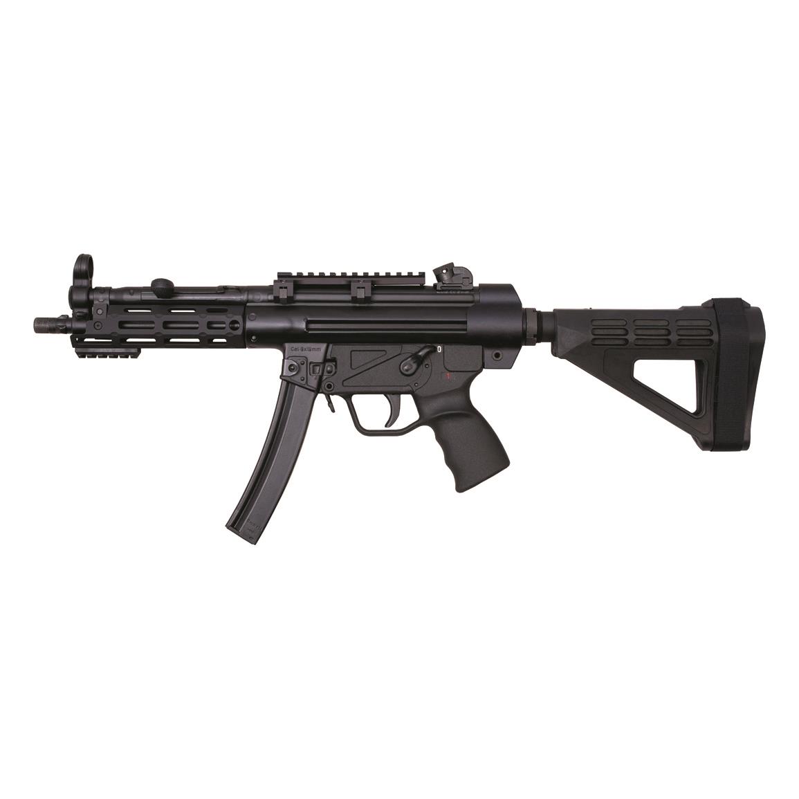 Zenith MKE Z-5RS Pistolman, Semi-Automatic, 9mm, 8.9" Threaded Barrel ...