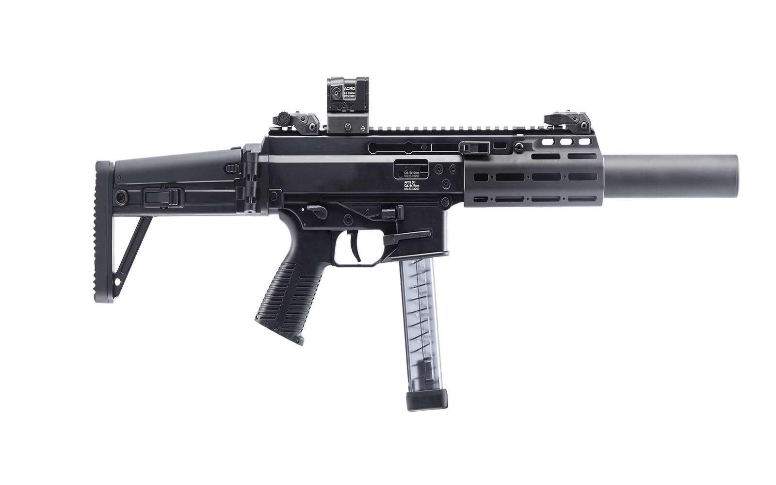 Bt Apc9sd 9mm Pistol W Integral Suppressor 5 7 9mm