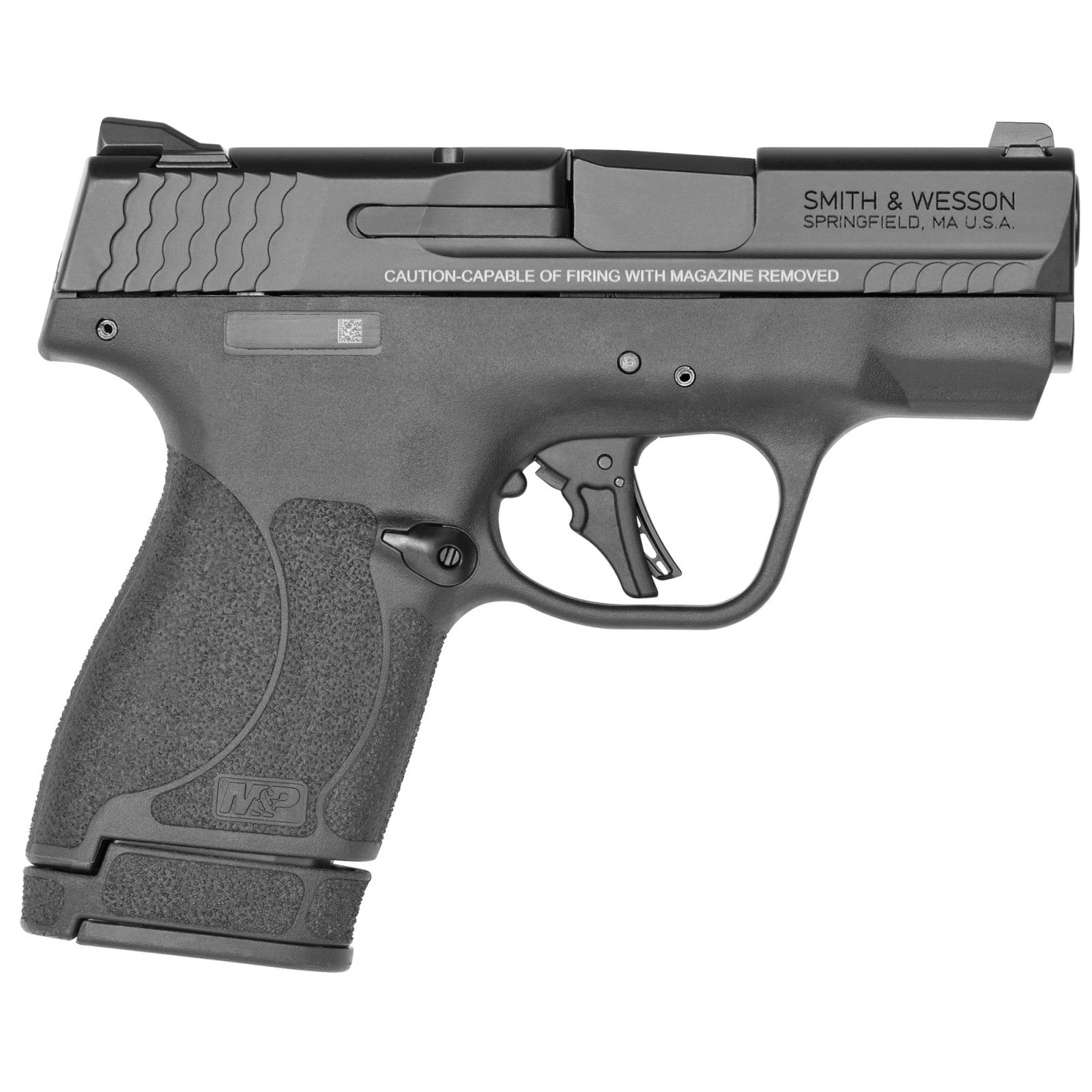 Smith Wesson Shield Plus Striker Fired Micro Compact 9MM 3 1 Barrel White Dot Sights Polymer Frame Thumb Safety Flat Face Trigger 2 Mags 1 10RD 1 13RD Black Smith Wesson
